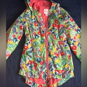 Cat & Jack Vibrant Floral Raincoat